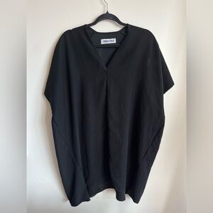 ROUCHA Tome Black Drape Top size D/ XL
